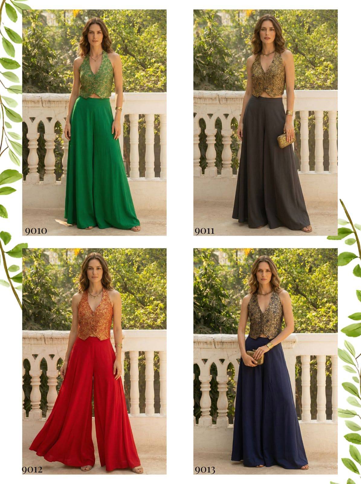 SERIES 9010 To 9013 By Alizeh Designer Stylish Fancy Colorful Beautiful Party Wear & Ethnic Wear Collection Georgette Tops With Bottom With Cape At Wholesale Price